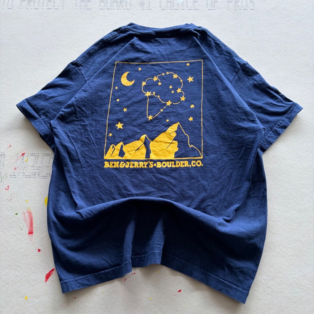 Y2K Ben & Jerry's Boulder CO T-shirt